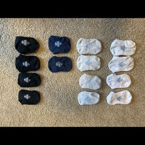 7 (8 if I can find the other blue pair!) pairs toddler Bombas